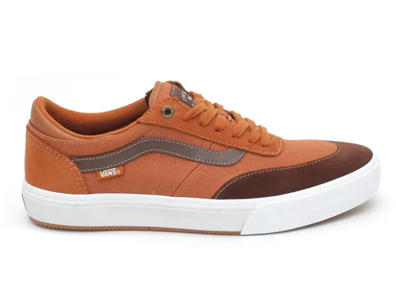 Vans "Gilbert Crockett Pro 2" Shoes - Leather Brown/Potting Soil