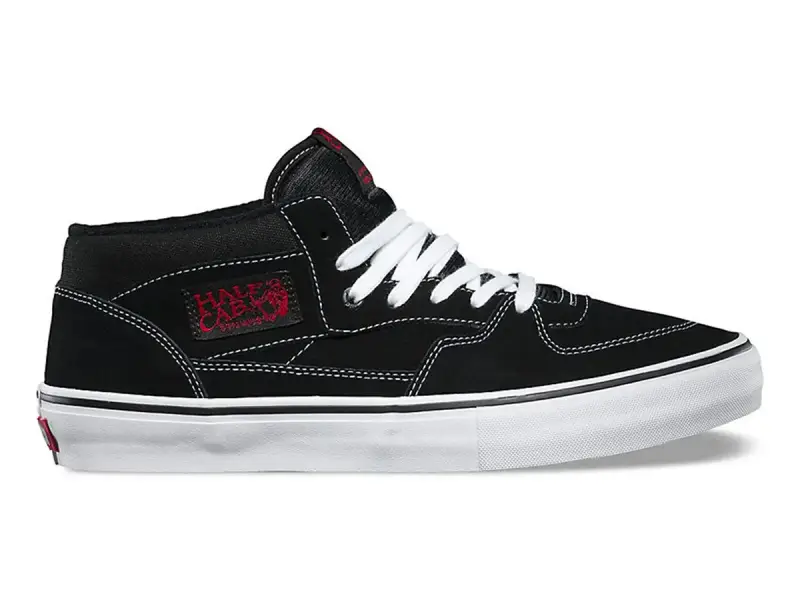 Vans "Half Cab Pro" Schuhe - Black/White/Red