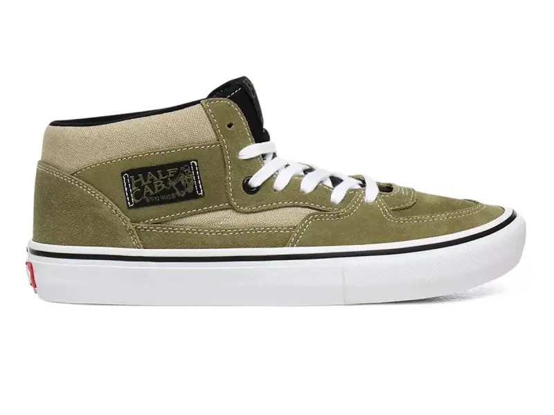 Vans "Half Cab Pro" Shoes - Lizard/Eucalyptus