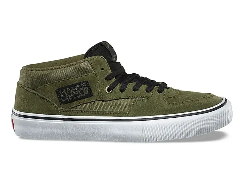Vans "Half Cab Pro" Shoes - Winter Moss/Black