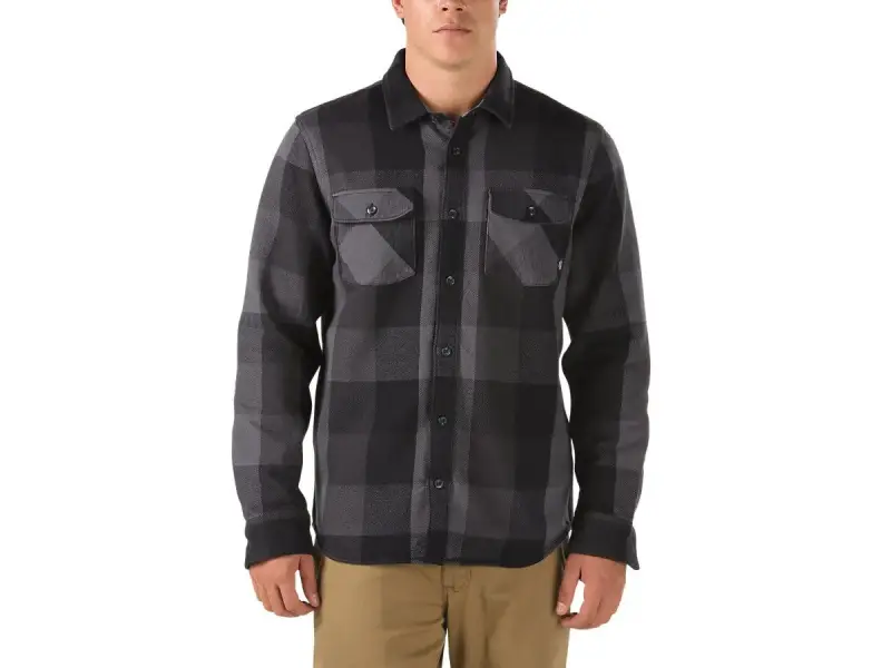 Vans "Hixon Flannel" Hemd - Black/Charcoal