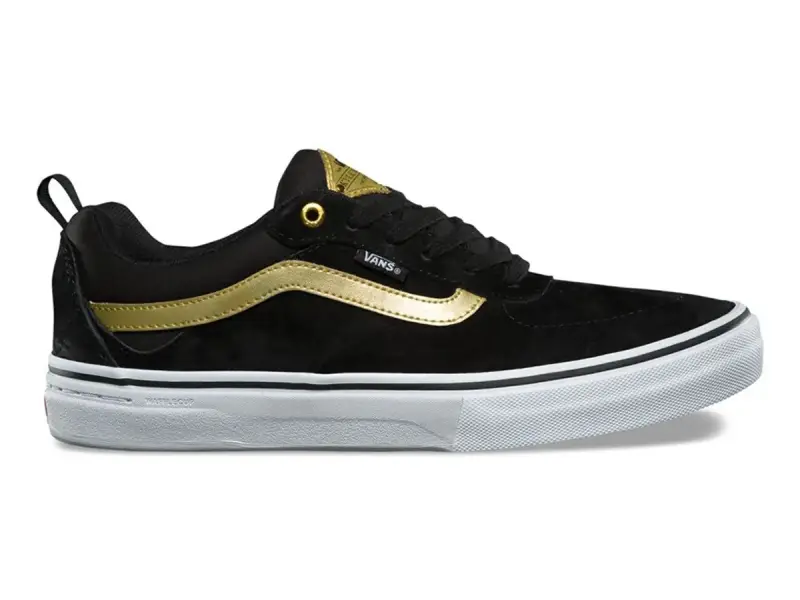 Vans "Kyle Walker" Shoes - Black/Metallic Gold