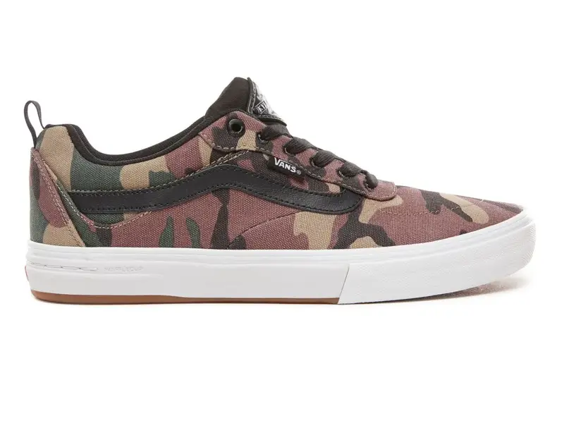 Vans "Kyle Walker" Shoes - (Camo) Black/White