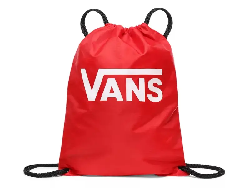 Vans "League" Cinch Bag - Racing Red
