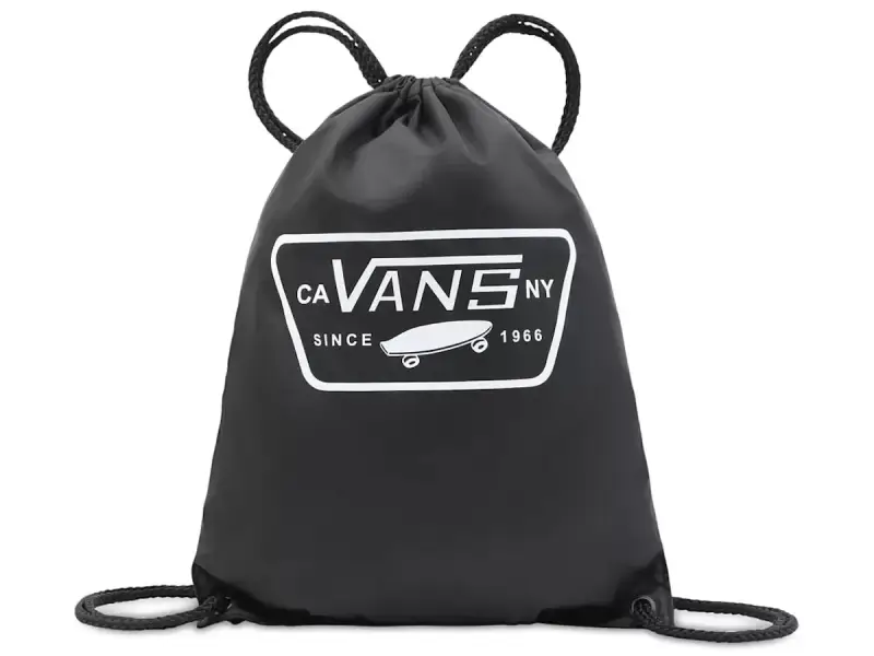 Vans "League" Cinch Bag - Black/White