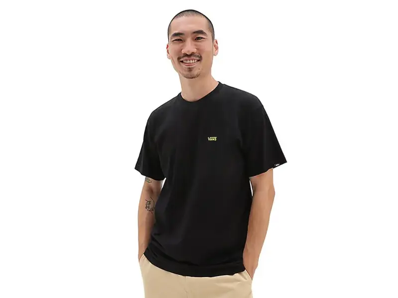 Vans "Left Chest Logo" T-Shirt - Black/Evening