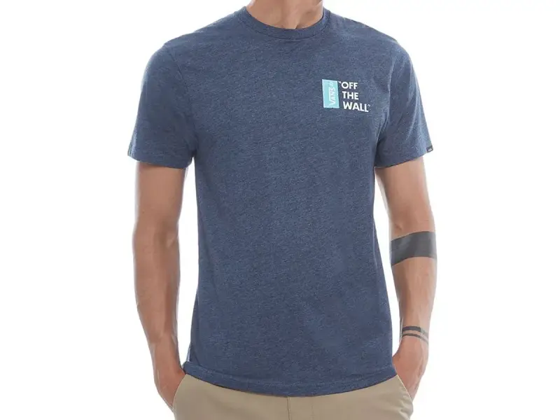 Vans "Off The Wall" T-Shirt - Navy Heat