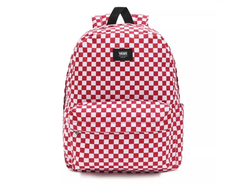 Vans "Old Skool Check" Rucksack - Chili Pepper Checkerboard