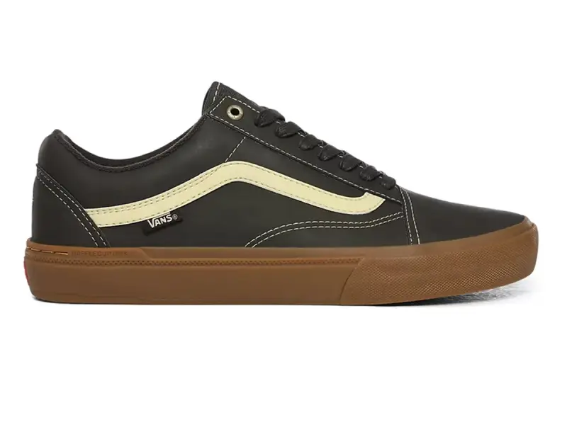 Vans "Old Skool Pro BMX" Shoes - (Dennis Enarson) Olive/Gum