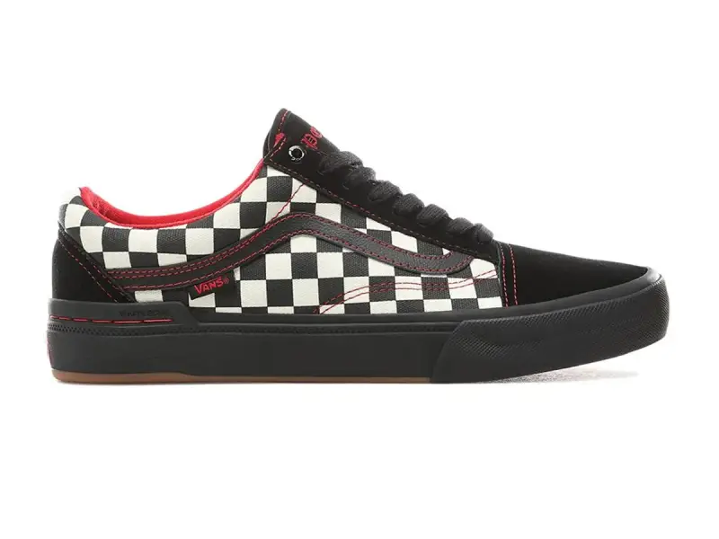 Vans "Old Skool Pro BMX" Shoes - (Kevin Peraza) Black/Checkerboard