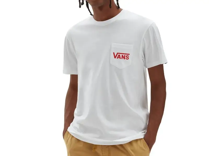 Vans "OTW Classic" T-Shirt - White/High Risk