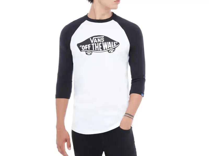 Vans "OTW Raglan" 3/4 Longsleeve - White/Black