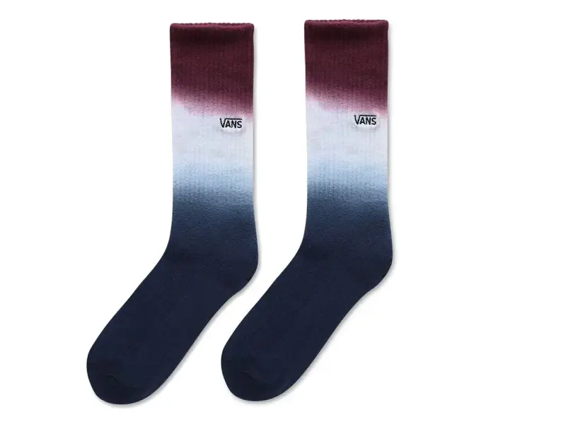 Vans "Peace Dyed Crew" Socken - Prune/Dress Blues