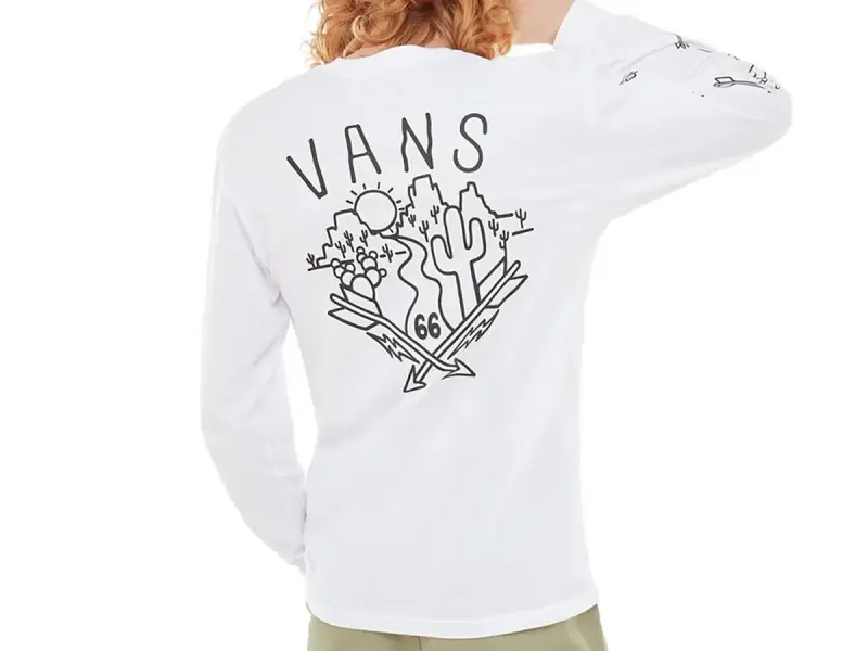 Vans "Peraza LS" Longsleeve - White