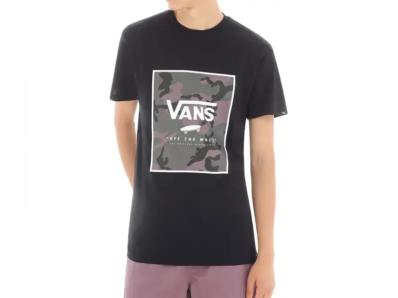 Vans "Print Box" T-Shirt - Black/Ove