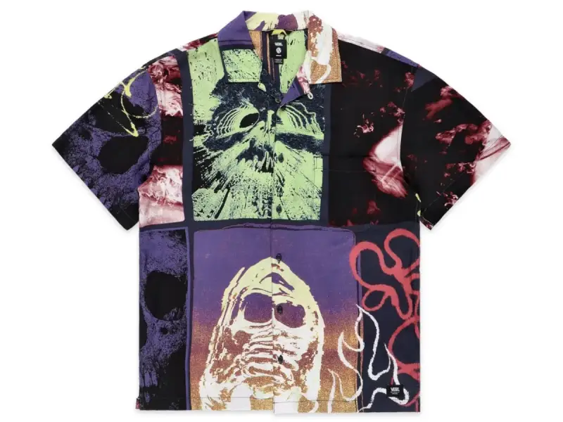 Vans "Prospect Collage Button Down" Hemd - Parisian Nights