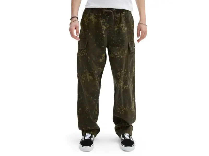 Vans "Range Cargo Baggy Tapered" Hose - Camo Green