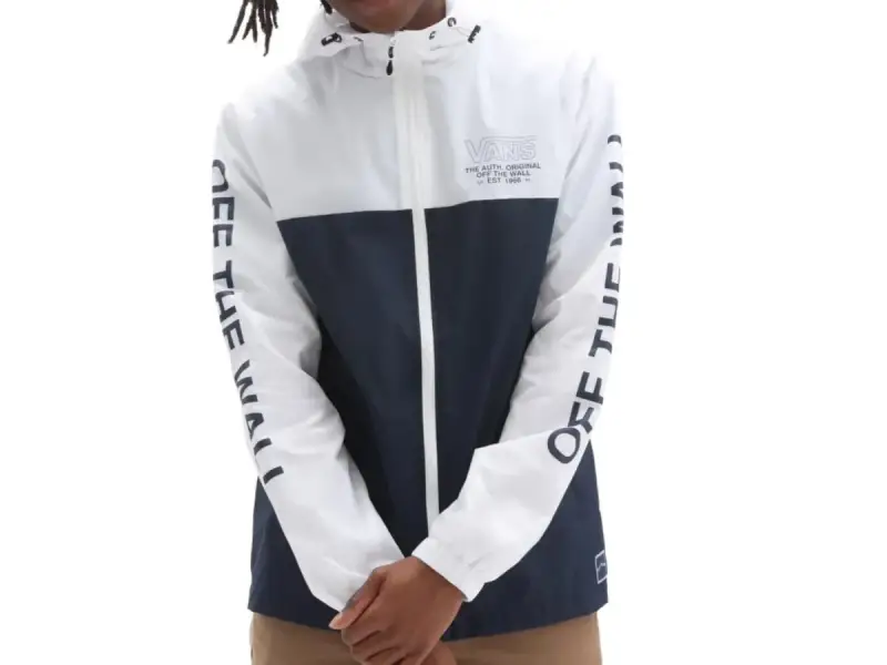 Vans "Sequence Windbreaker" Jacke - Dress Blues-White