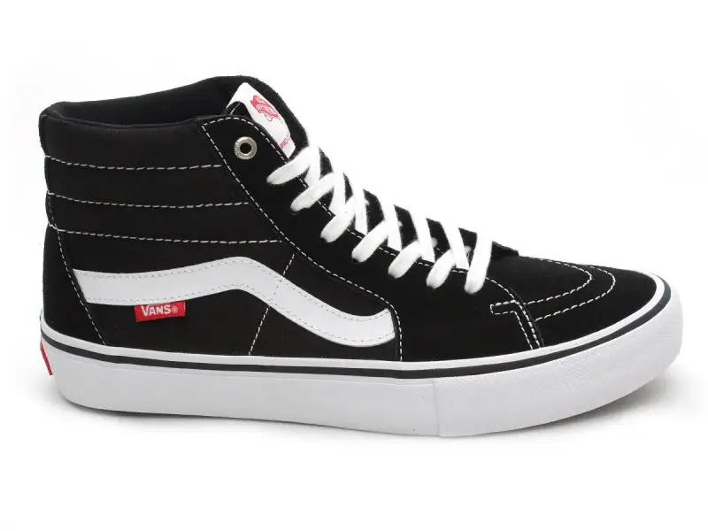 Vans "Sk8-Hi Pro" Shoes - Black/White