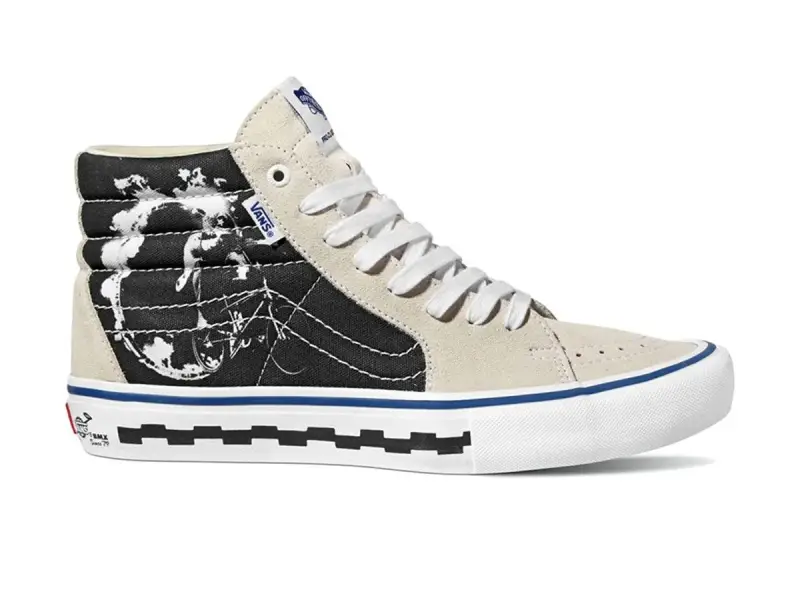 Vans "Sk8-Hi Pro" Schuhe - (BMX 79) Marshmallow/Black