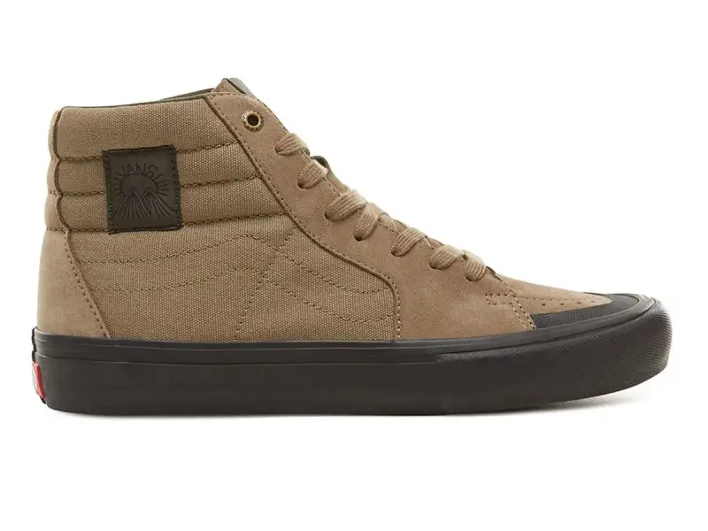 Vans "Sk8-Hi Pro" Shoes - Covert Green/Black (Dakota Roche)