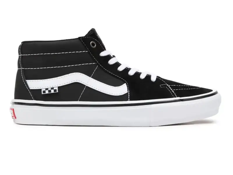 Vans "Skate Grosso Mid Pro" Schuhe - Black/White/Emo Leather