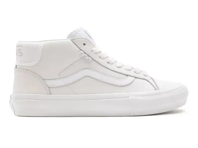 Vans "Skate Mid Skool Pro" Schuhe - Pearl Leather White