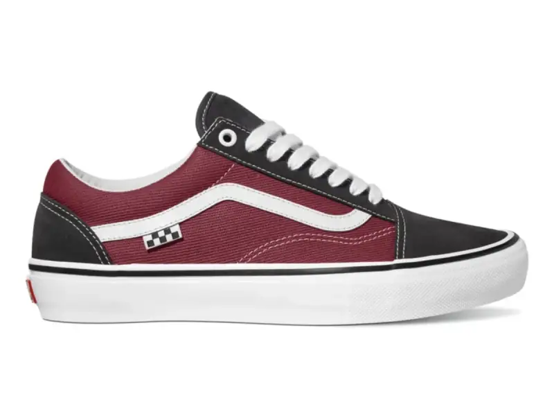 Vans "Skate Old Skool" Schuhe - Asphalt/Pomegranate