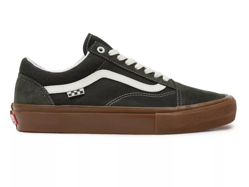 Vans "Skate Old Skool" Schuhe - Forest Night/Gum