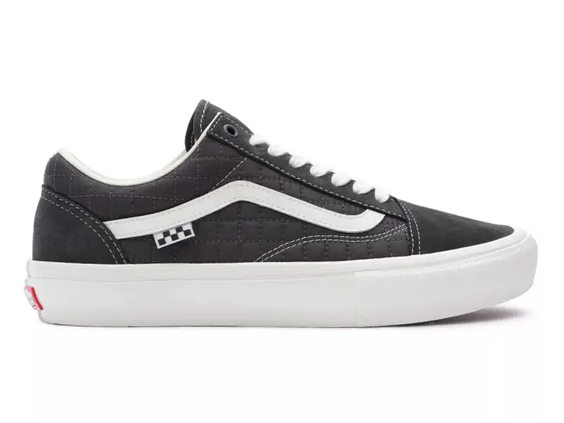 Vans "Skate Old Skool" Shoes - Quilted Charcoal