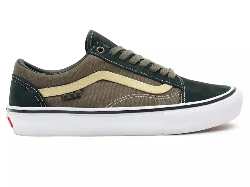 Vans "Skate Old Skool" Shoes - Scarab/Military