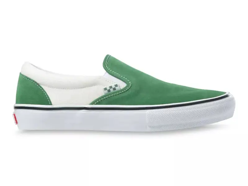 Vans "Skate Slip-On" Shoes - Juniper/White