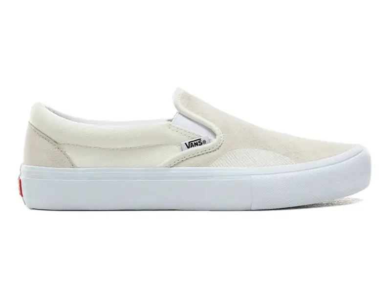 Vans "Slip-On Pro" Shoes - (Rubber Print) Marschmallow