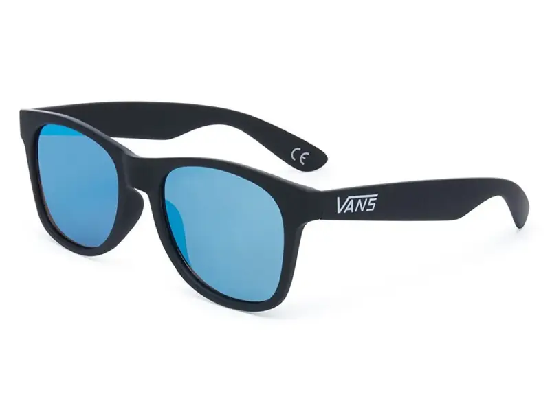 Vans "Spicoli Flat" Sunglasses - Black Light Blue