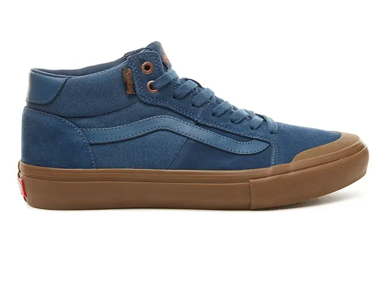 Vans "Style 112 Mid Pro" Schuhe - (Camouflage) Dark Denim/Gum
