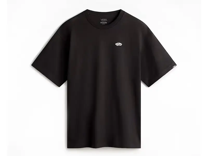 Vans "Style 76 II Loose" T-Shirt - Black/White