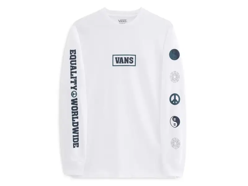 Vans "Take A Stand LS" Longsleeve - White