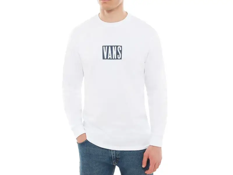 Vans "Tall Vans" Longsleeve - White