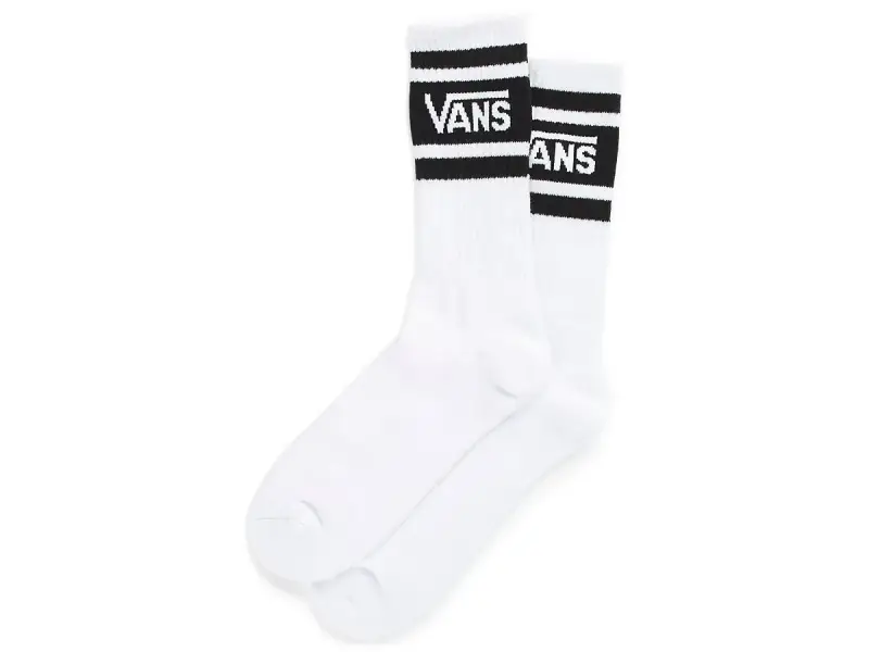 Vans "Tribe Crew" Socks - White/Black