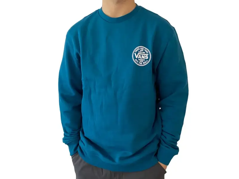 Vans "Tried And True Crew" Pullover - Moroccan Blue