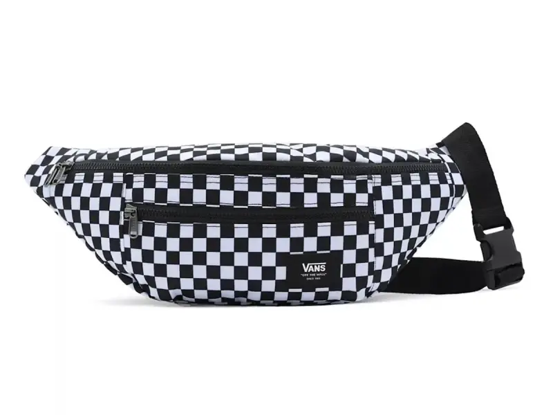 Vans "Ward" Shoulder Bag - Black-White Check