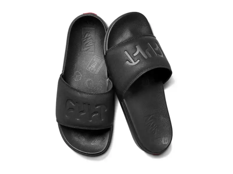 Vans X Cult "La Costa Slide On" Badelatschen - (Cult) Black/Grey