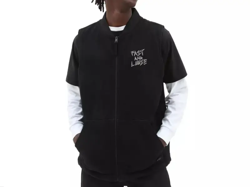 Vans X Fast And Loose "Denim" Vest - Black