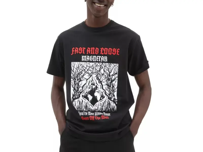 Vans X Fast And Loose "OTW" T-Shirt - Black