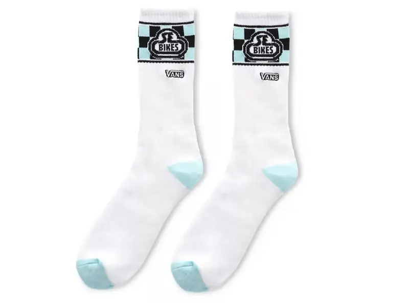 Vans X SE Bikes "Crew" Socken - (SE Bikes) White