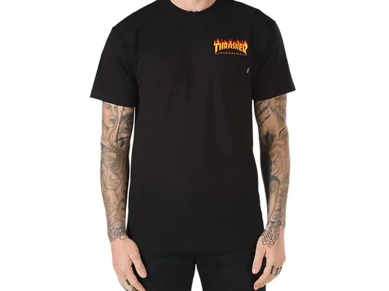 Vans X Trasher Pocket T-Shirt - Black