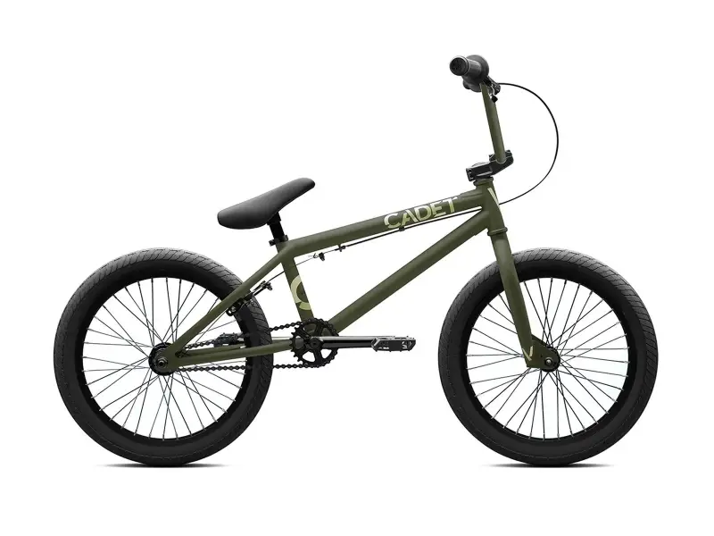 Verde BMX "Cadet 18" 2017 BMX Bike - Matt Army Green - 18 Inch