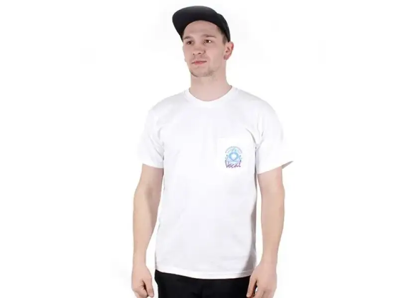 Vocal "Pyramid Pocket" T-Shirt - White