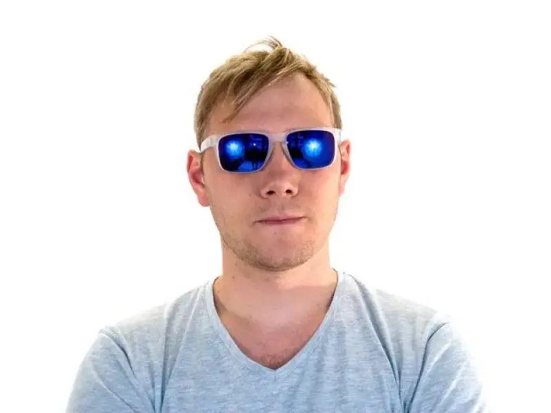 Vocal "Squint " Sonnenbrille - Transparent