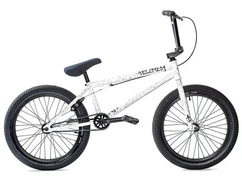 Volume Bikes "Broc Raiford" 2018 BMX Bike - White/Black Drops - Freecoaster